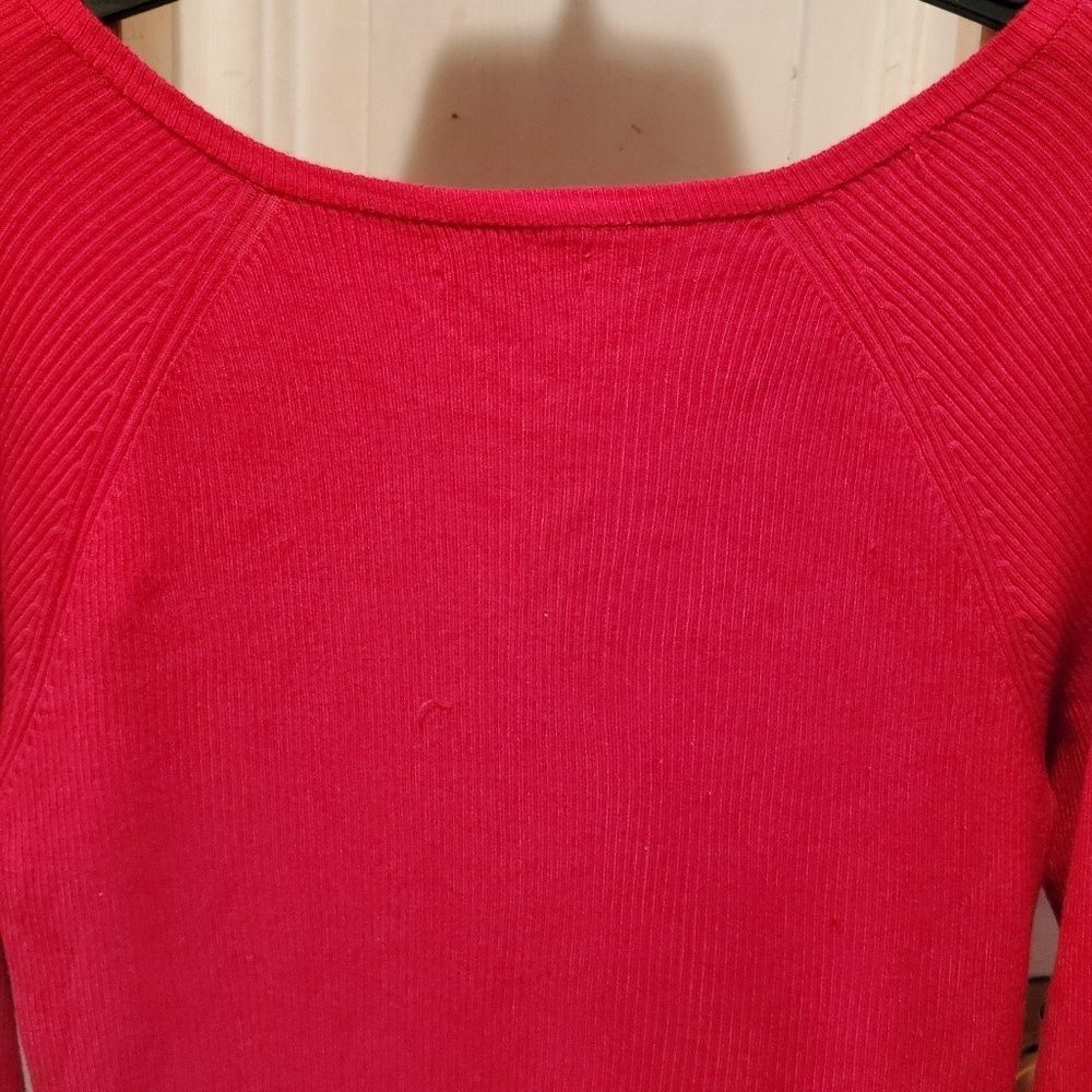 New York & Company crewneck sweater with zippers - Picture 7 of 8